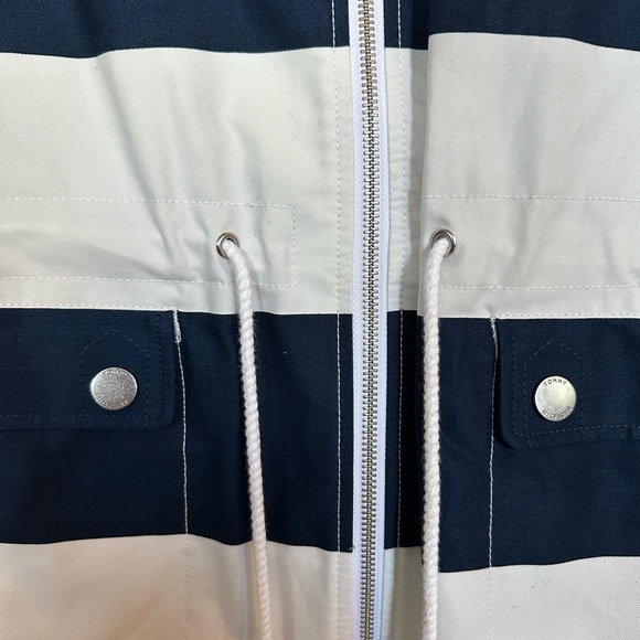 Tommy Hilfiger Women’s Striped Rain Jacket - Medium - Picture 5 of 5